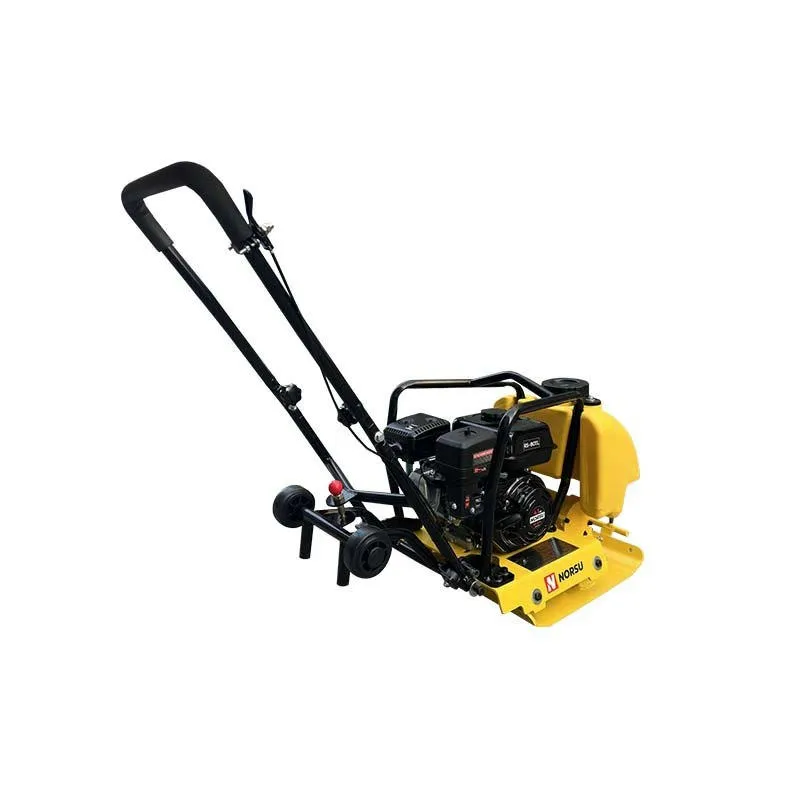 Бензиновая виброплита RS-80TL NORSU (колеса, бак для воды)