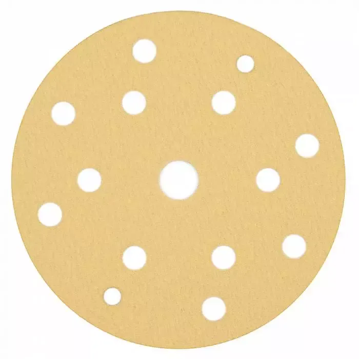 Абразив на бумажной основе Schtaer 255Abrasive paper 15 отв D=150 Р180 набор 10 шт для шлифовки