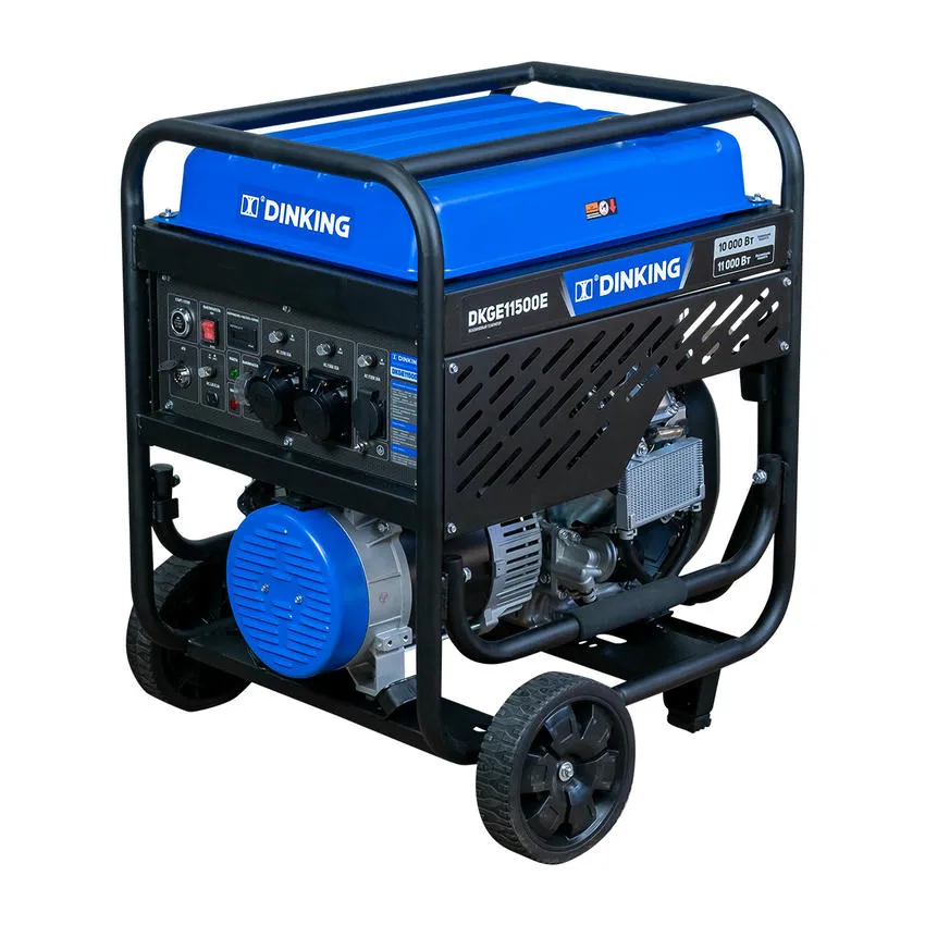 Генератор бензиновый Dinking DKGE11500E 11кВт (ГЕН036)