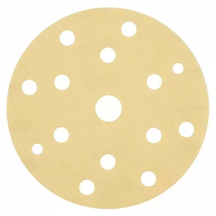 Абразив на бумажной основе Schtaer 255Abrasive paper 15 отв D=150 P400 набор 10 шт для шлифовки