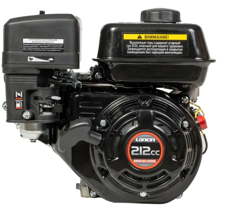 Двигатель бензиновый Loncin LC170F-2 (R type) D19 для мотопомп