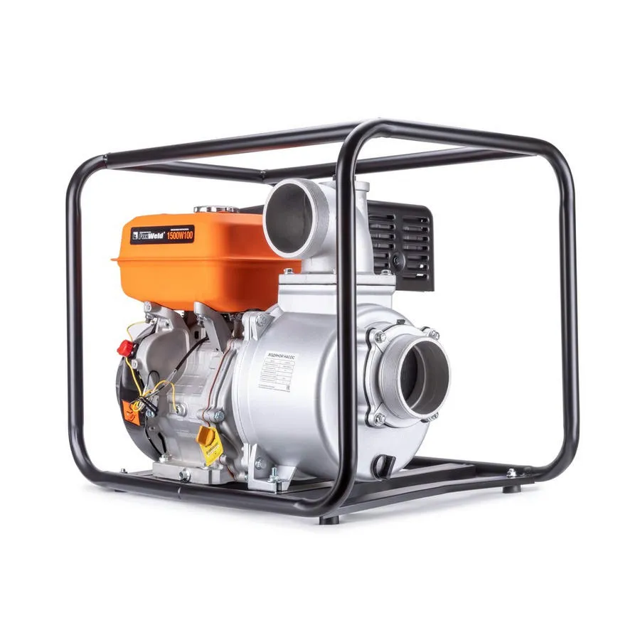 Бензиновая мотопомпа 1500W100 "FoxWeld"