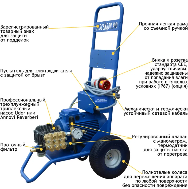 Аппарат Посейдон АВД E5-150-21-Gun-EME