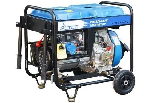 Дизель генератор TSS SDG 7000EHA