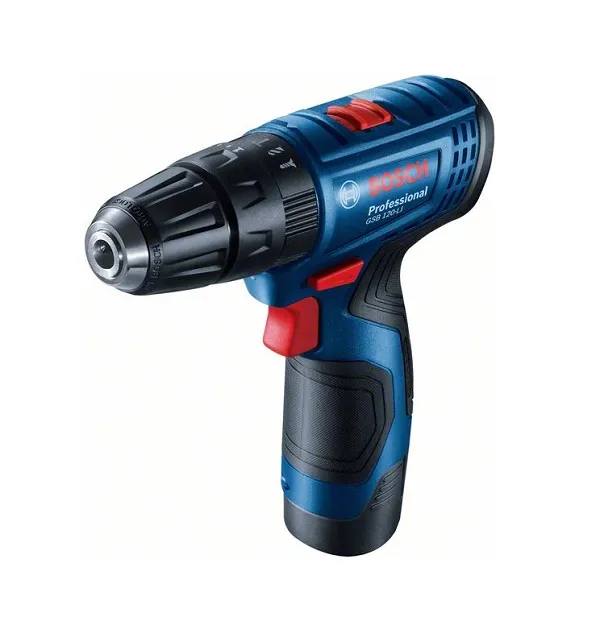 Аккумуляторная дрель (шуруповерт) «BOSCH» GSB 120-Li ударная (1,5 Ач)