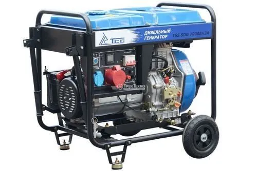 Дизель генератор TSS SDG 7000EH3A