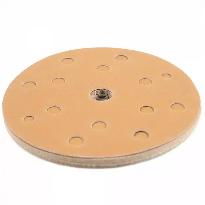 Абразив на бумажной основе Schtaer 255Abrasive paper 15 отв D=150 Р240 набор 10 шт для шлифовки