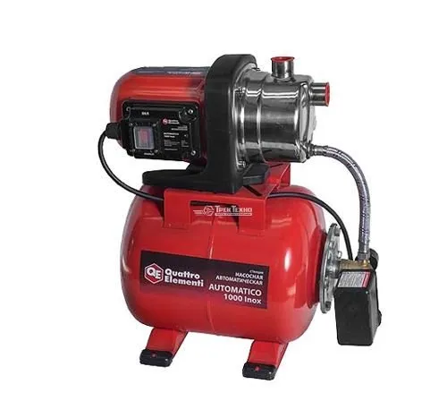 Насосная станция Quattro Elementi Automatico 1000 Inox