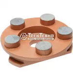 Франкфурт шлифовальный для топ-бетона "АДЕЛЬ" GFB000 /20x20x8C/5 по бетону для мозаично-шлифовальных машин СПЛИТСТОУН GM