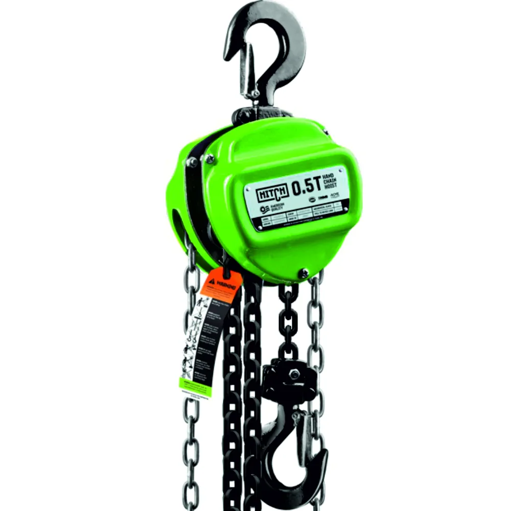 Ручная таль цепная HITCH CH100, 0.5 т, 9 м SZ060876