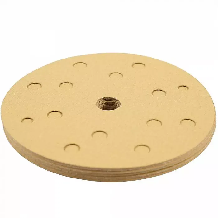 Абразив на бумажной основе Schtaer 255Abrasive paper 15 отв D=150 Р180 набор 10 шт для шлифовки