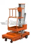 Мачтовый подъемник GTWY8-100 AC 220V 1-мачтовый (от сети) (G) телескопический 125 кг 8 м TOR