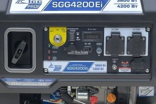 Инверторный бензогенератор SGG 4200Ei с блоком АВР