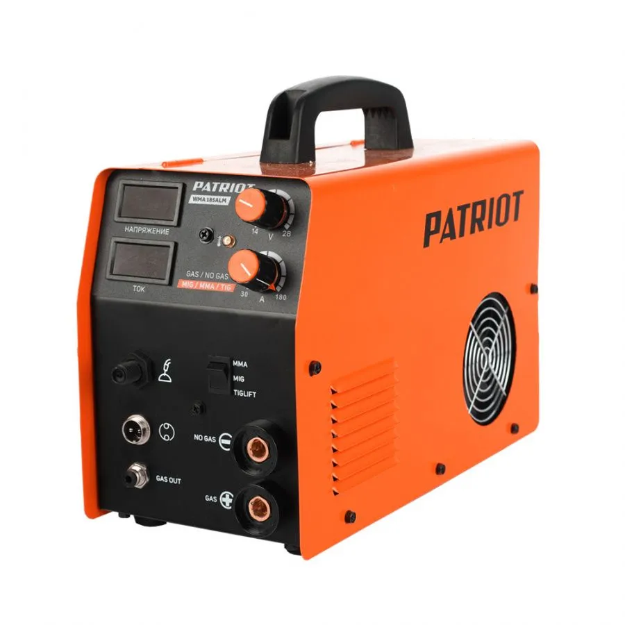Инверторный полуавтомат сварочный PATRIOT WMA 185AL
