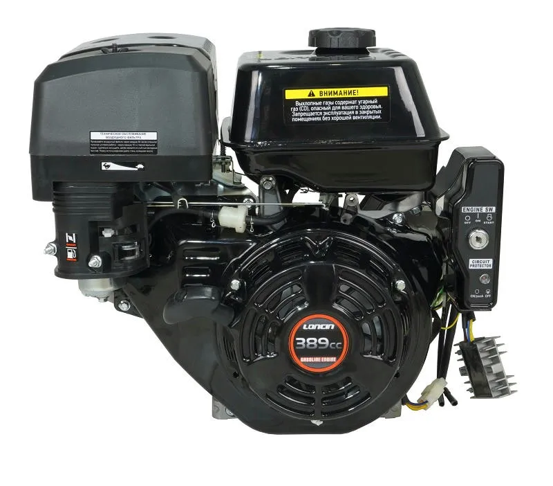 Бензиновый двигатель «Loncin» G390FD  D25 5А