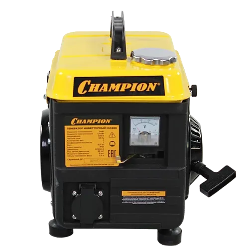 Бензиновый генератор CHAMPION IGG980 инверторный