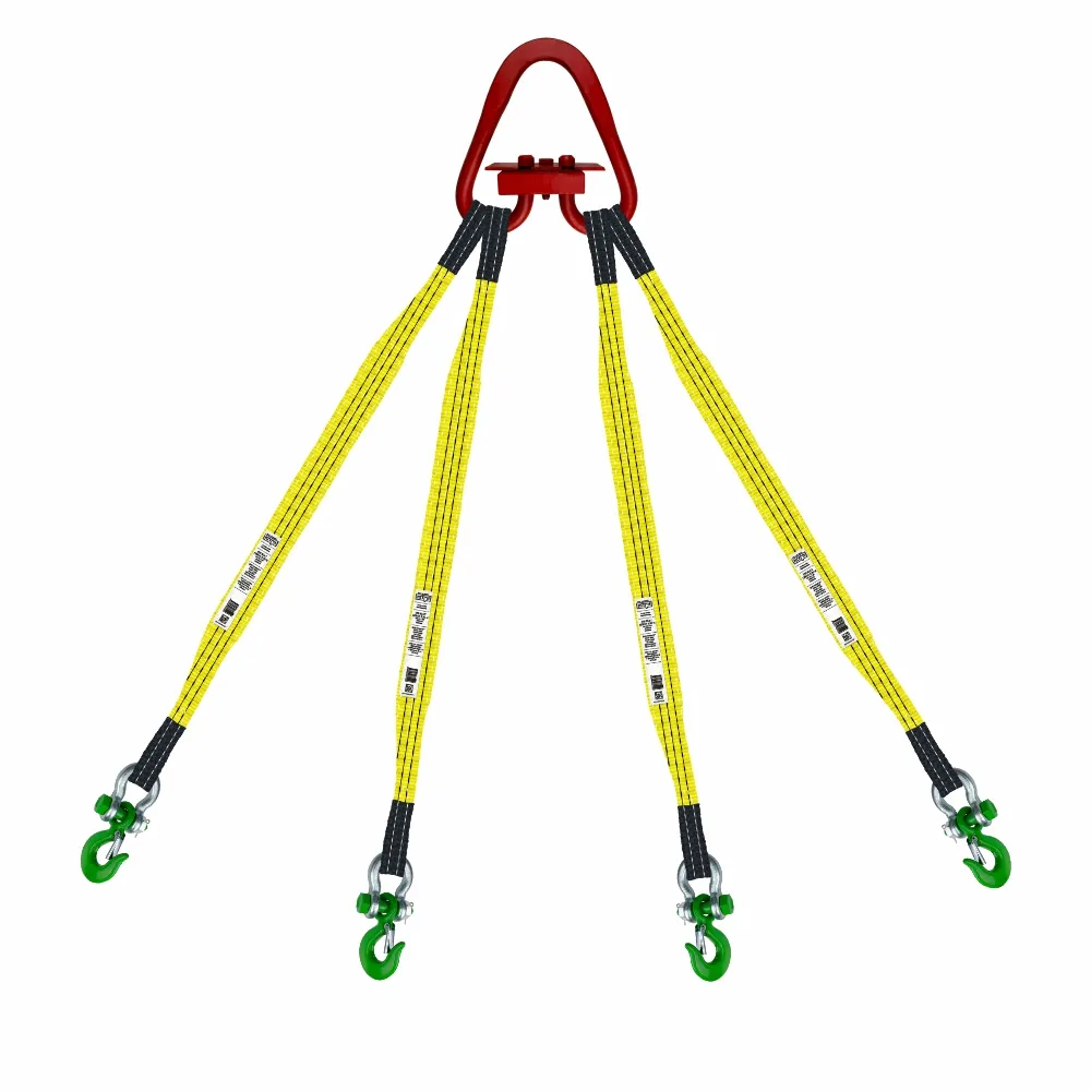 Строп HITCH PROFESSIONAL 4СТ 8,0т 3,50м SF7 90мм четырехветвевой 4СТ SZ079599