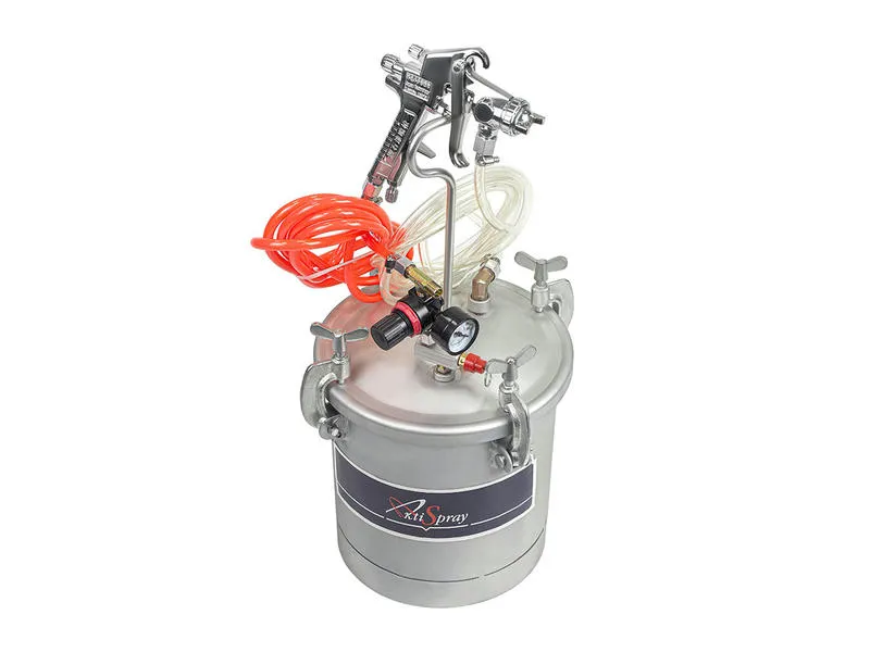 Красконагнетательный бак "AKTISPRAY" AvS-10L (профессиональный, с краскопультом)