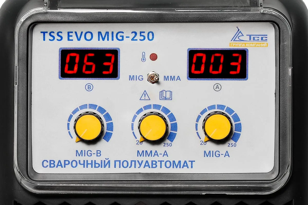 Полуавтомат сварочный TSS EVO MIG-250 для промышленных площадок