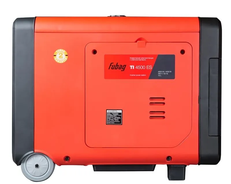 Инверторный генератор TI 4500 ES с электростартером FUBAG