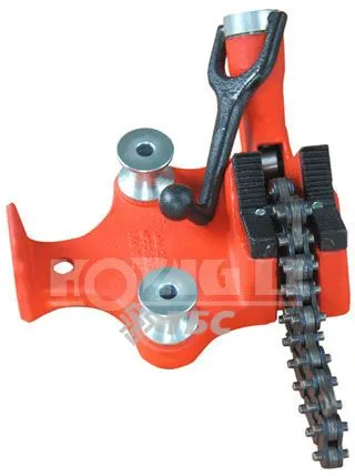 Тиски трубные цепные H402 (1/8"-6") Hongli
