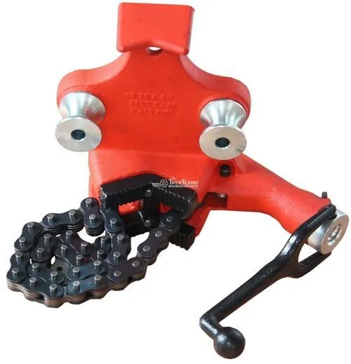 Тиски трубные цепные H402 (1/8"-6") Hongli