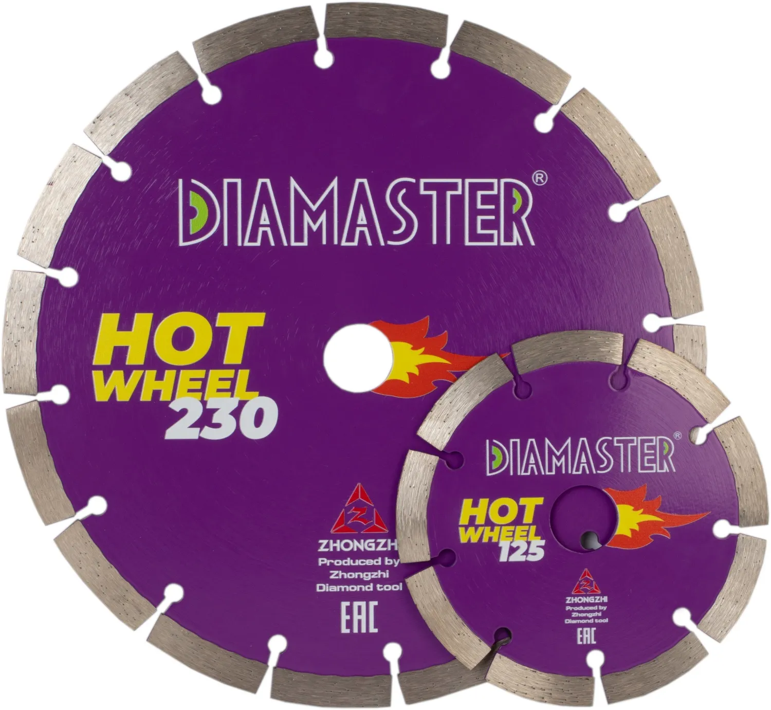 Сегментный диск DIAMASTER HOT WHEEL 23022,216z универсал ремонт