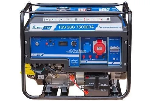Бензогенератор TSS SGG 7500Е3A