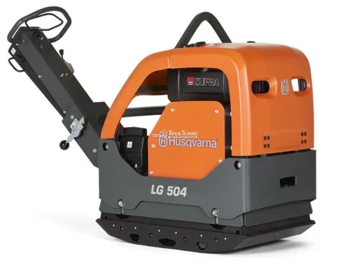 Виброплита HUSQVARNA LG 504 DE дизельный двигатель HATZ, реверсивная