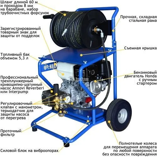 Аппарат Посейдон АВД B9-200-15-H-Reel