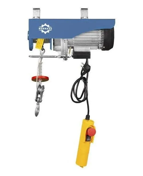 Мини таль PA 220В, 600/1200кг, 12/6м электрическая стационарная GEARSEN