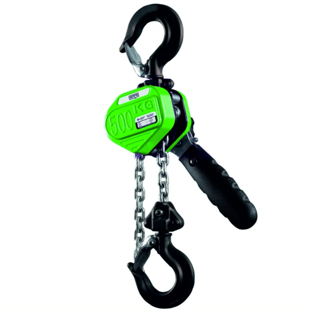 Ручная таль рычажная HITCH LHM104-G МИНИ, 0.5 т, 6 м. Гальваническая цепь SZ060999