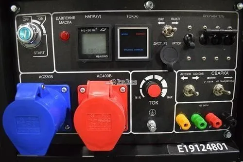Генератор инверторный сварочный бензиновый TSS GGW 5.0/200ED-R3