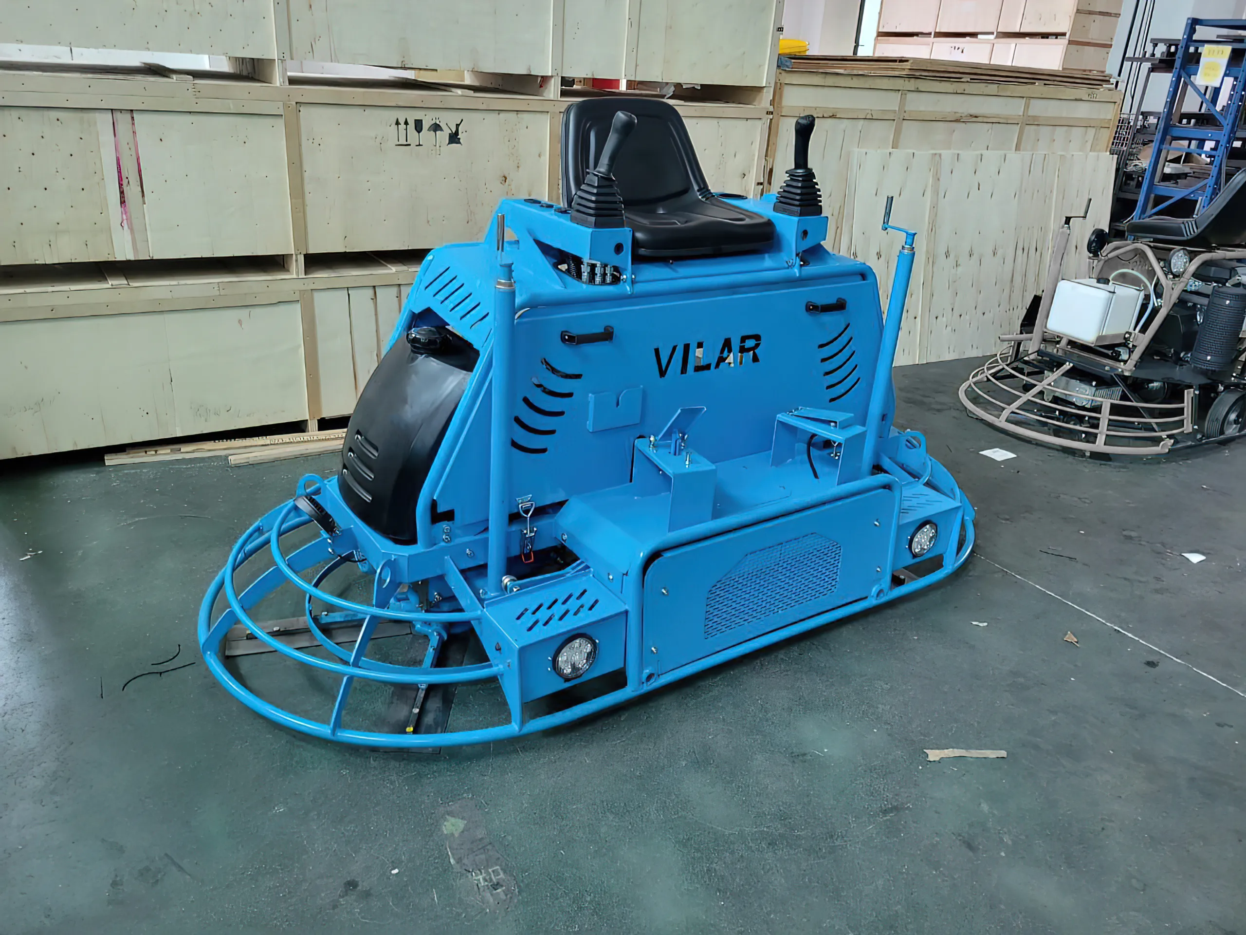 VILAR M30 Двухроторная затирочная машина для бетона (KOHLER СH940 (USA)/RATO R999D (Italy))