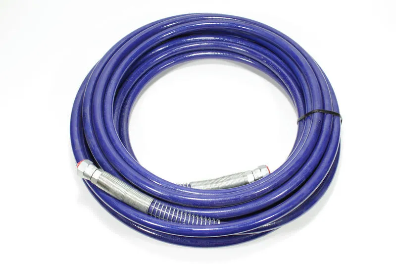 Окрасочный рукав 1/4" х 15 м, Р.Д. 350 бар, с пружинами AS