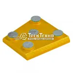 Франкфурт шлифовальный "АДЕЛЬ" Инструмент GFB2 (20x20x4+2C/5) по бетону для мозаично-шлифовальных машин СПЛИТСТОУН GM