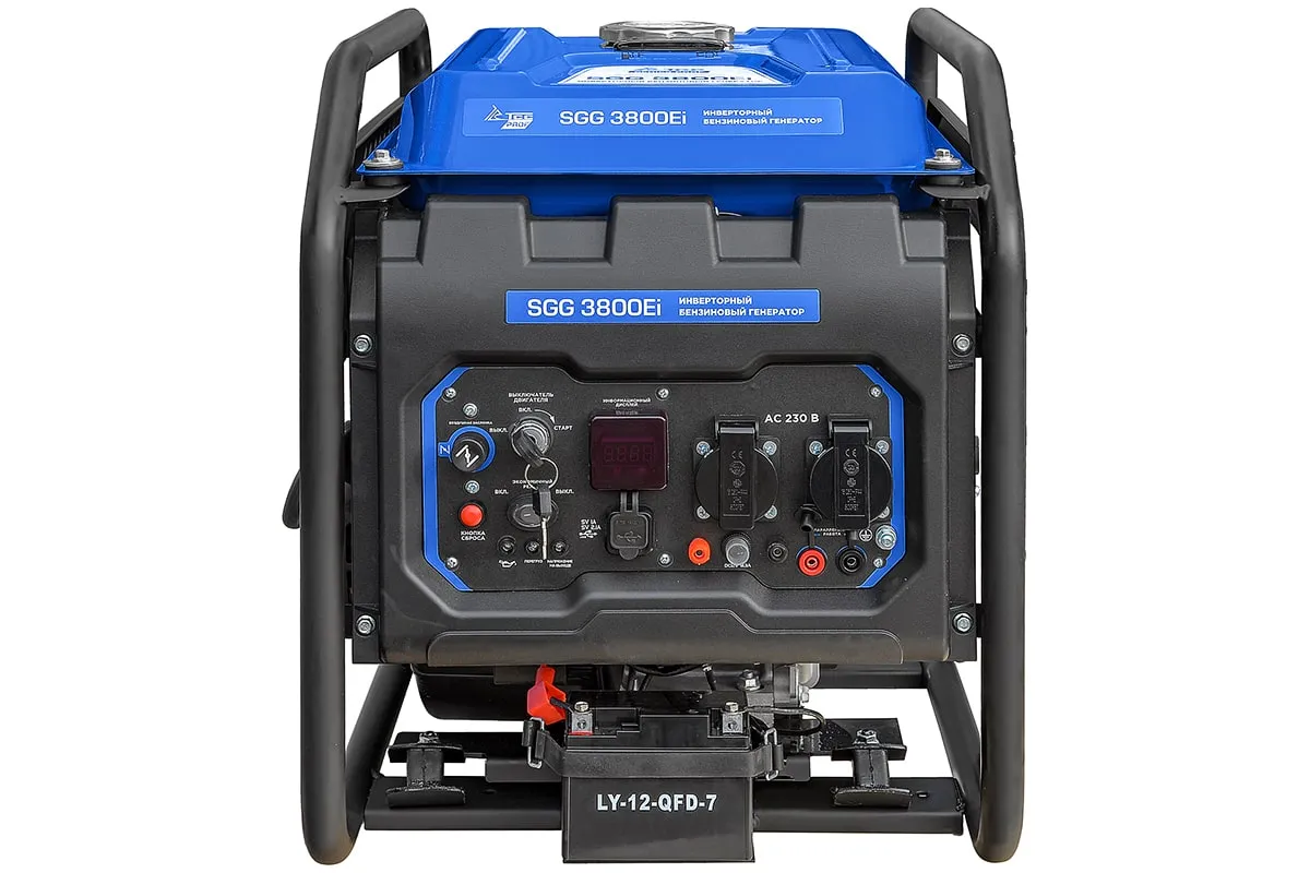 Генератор бензиновый инверторный SGG 3800Ei для автономного питания