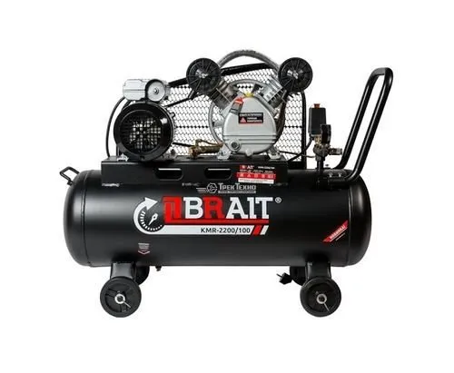 Компрессор воздушный масляный Brait КМR-2200/100