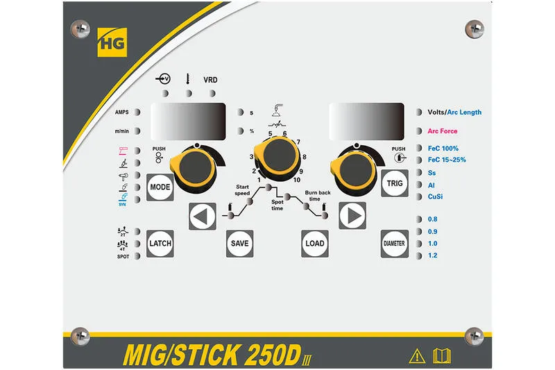 Полуавтомат сварочный «HUGONG» MIG/STICK 250D III