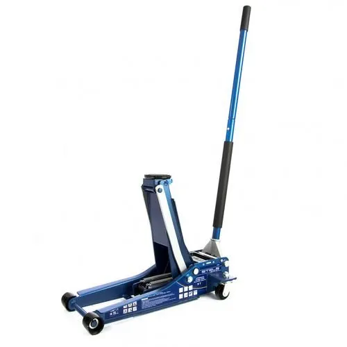 Подкатной домкрат гидравлический 3 т, быстрый подъем, Low profile quick lift, 75-505 мм, профессиональный STELS