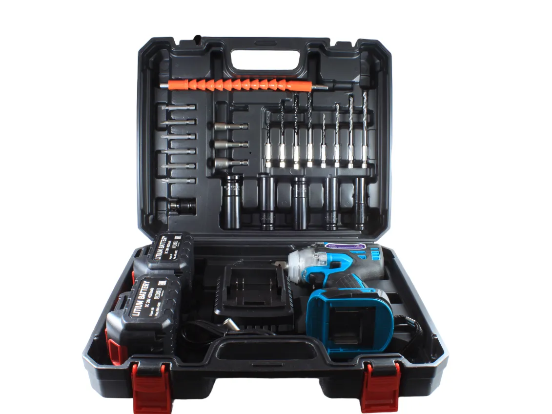 Ударный гайковерт аккумуляторный AktiTool BG20 SET (330 H*m, 20В, Li-ion аккумулятор 4000 mAh 2 шт