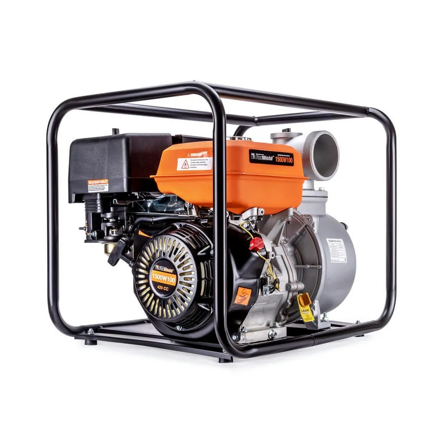 Бензиновая мотопомпа 1500W100 "FoxWeld"