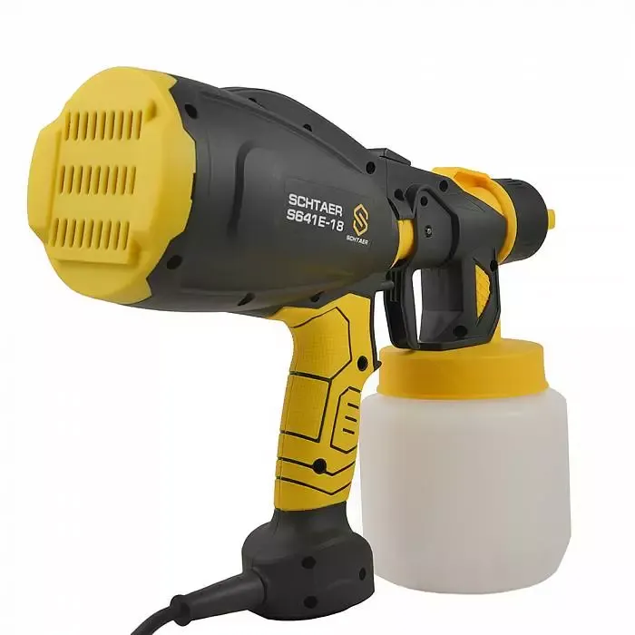 Электрический окрасочный пистолет Schtaer S641E-18 220V/50Hz 550W сопло 1.8 для покраски
