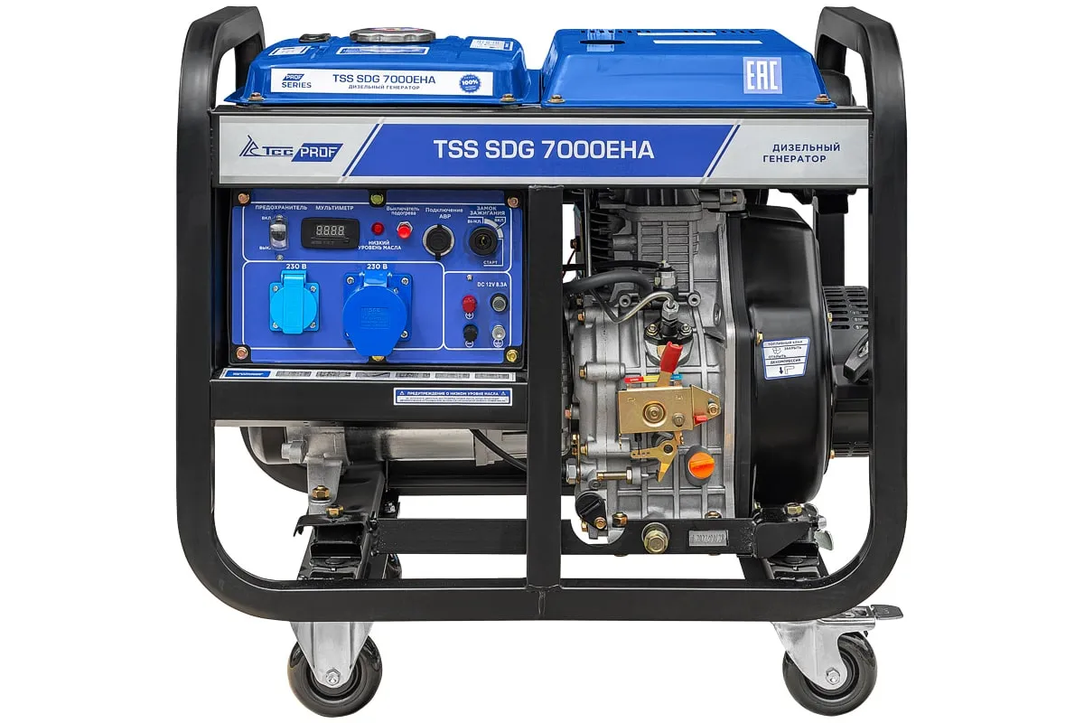 Генератор дизельный TSS SDG 7000EHA для дома и коммерческих помещений