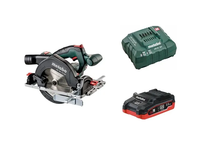Аккумуляторная пила дисковая «METABO» KS 18 LTX 57