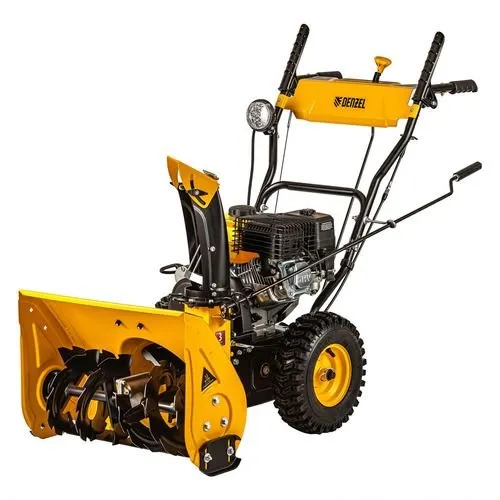Снегоуборочная машина бензиновая SB 560 LP, 212 cc, электростартер, фара Denzel