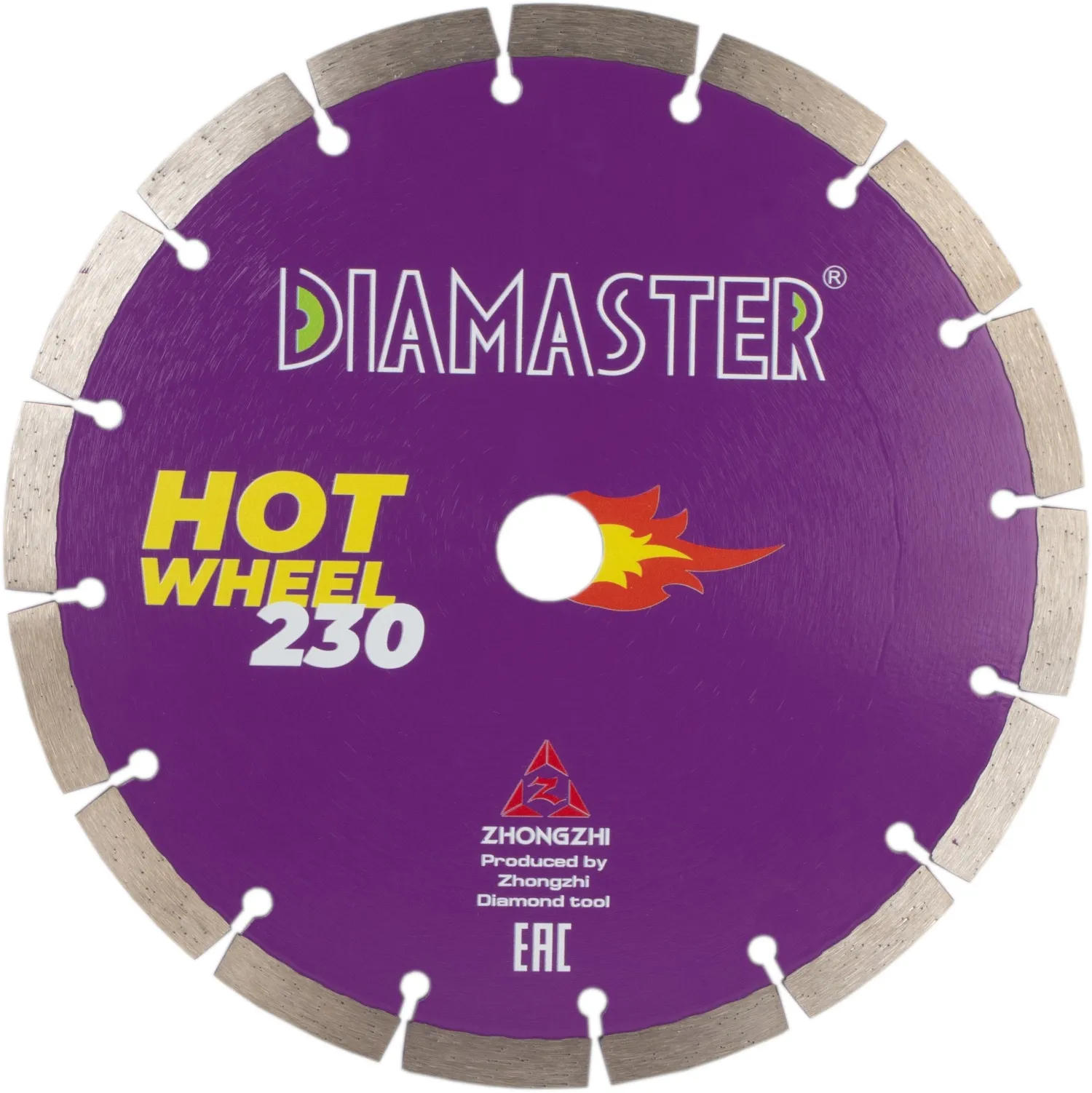 Сегментный диск DIAMASTER HOT WHEEL 23022,216z универсал ремонт