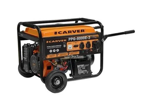 Генератор бензиновый Carver PPG-8000 E-3