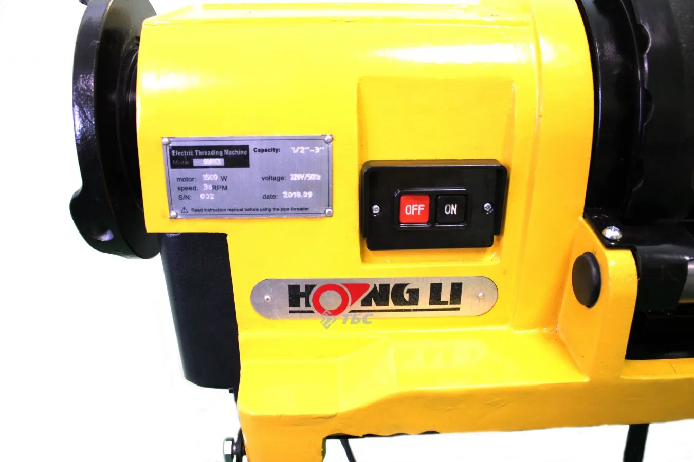 Резьбонарезной станок SQ80C1 до 3" Hongli