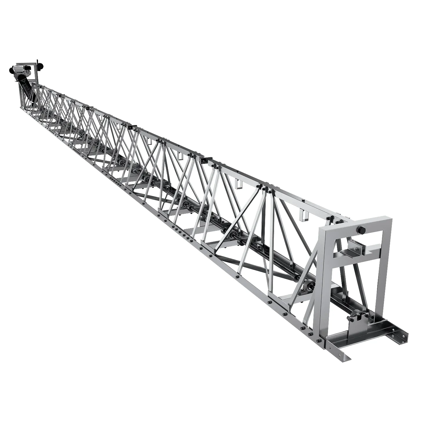 Конечная секция для виброрейки Vektor VTS-9.0 1,5м
